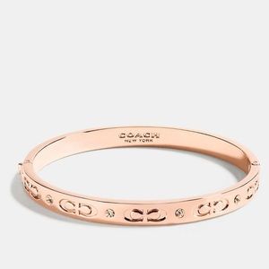 Brand new Coach rose gold bracelet
